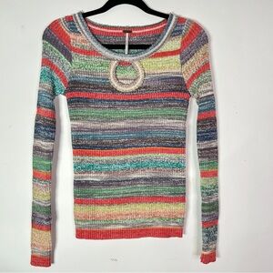 Free People Sunshine Daydream Knit Sweater